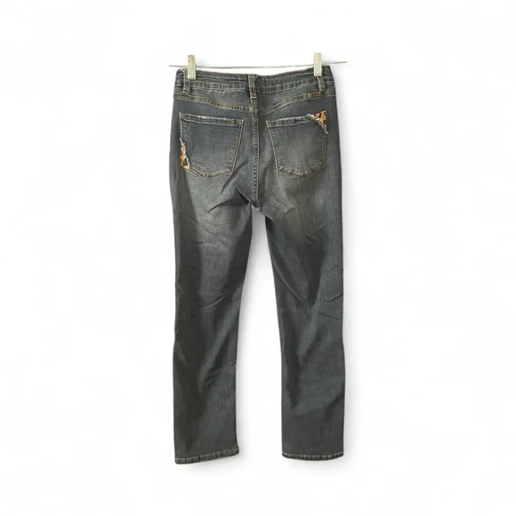 KanCan Distressed Dark Blue Jeans - Picture 3 of 4